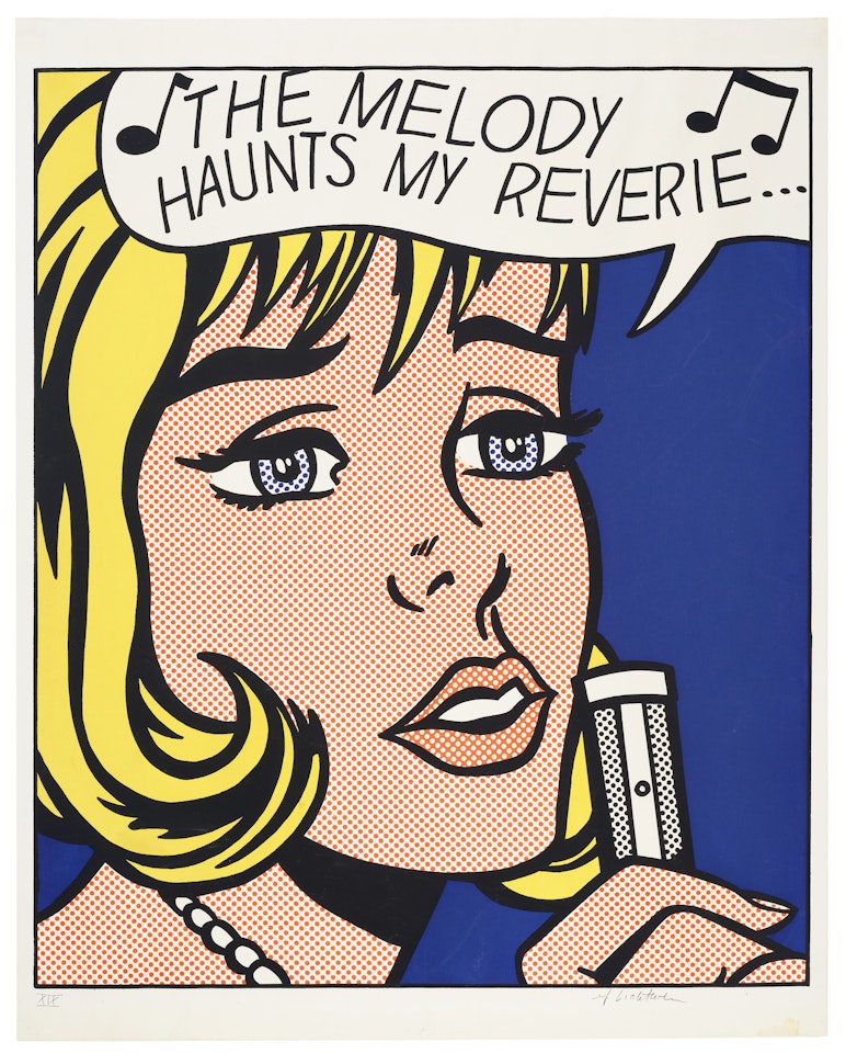 Reverie, from 11 Pop Artists, Volume II by Roy Lichtenstein