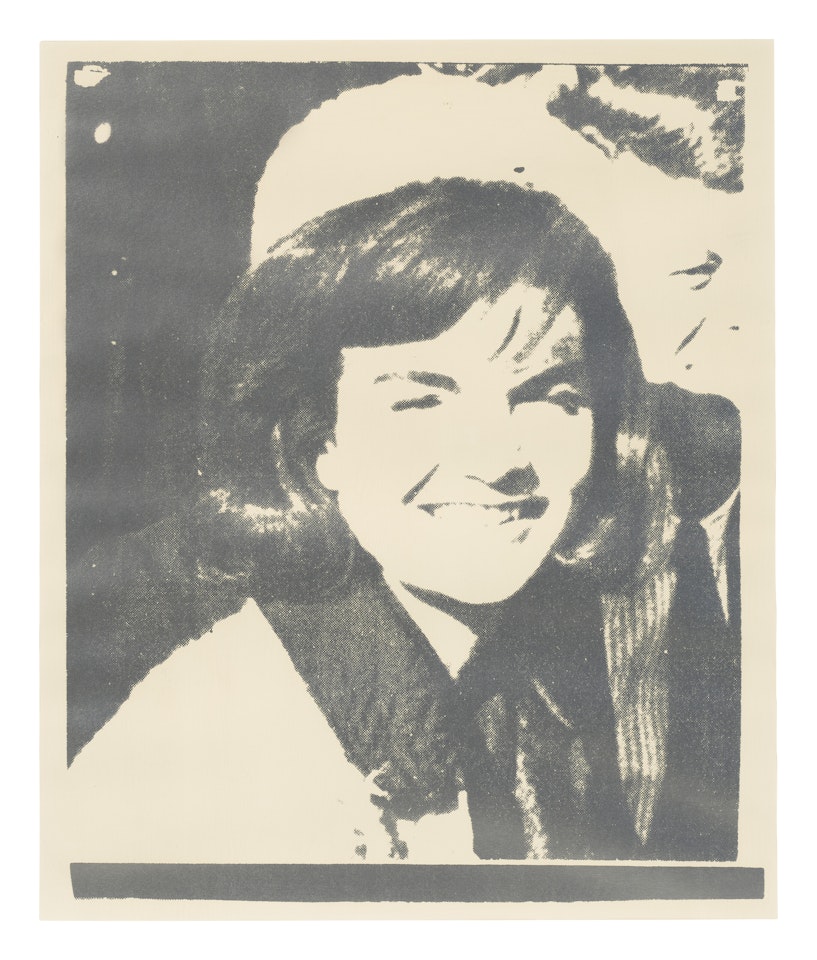 Jacqueline Kennedy I (Jackie I), from 11 Pop Artists, Volume I by Andy Warhol