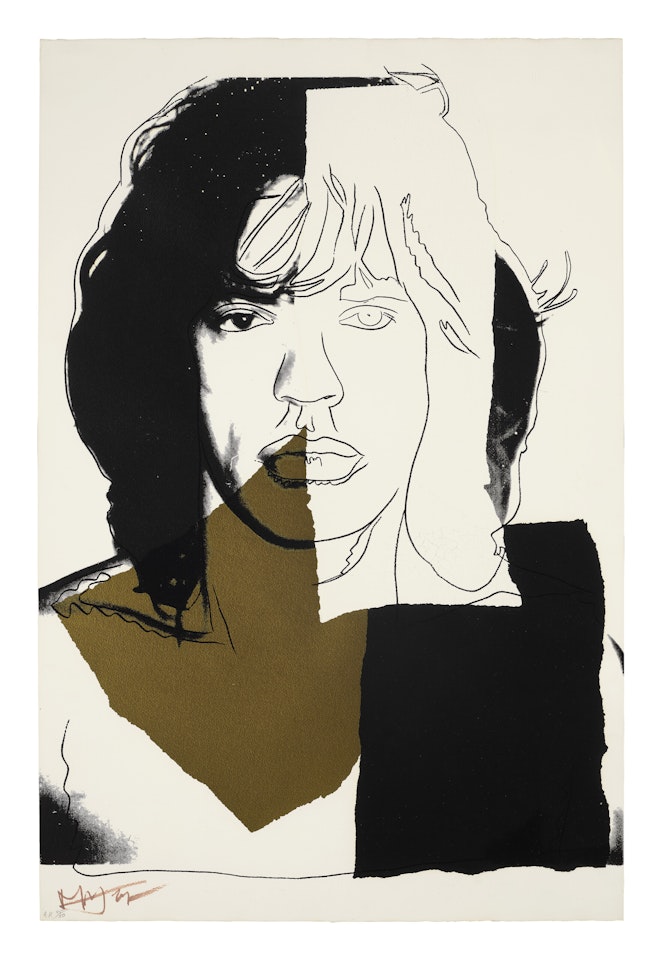 Mick Jagger (F. & S. II. 146) by Andy Warhol