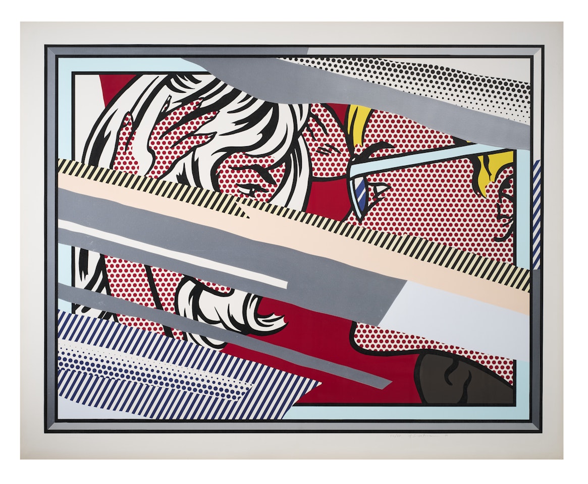 Reflections on Conversation, from Reflections Series by Roy Lichtenstein