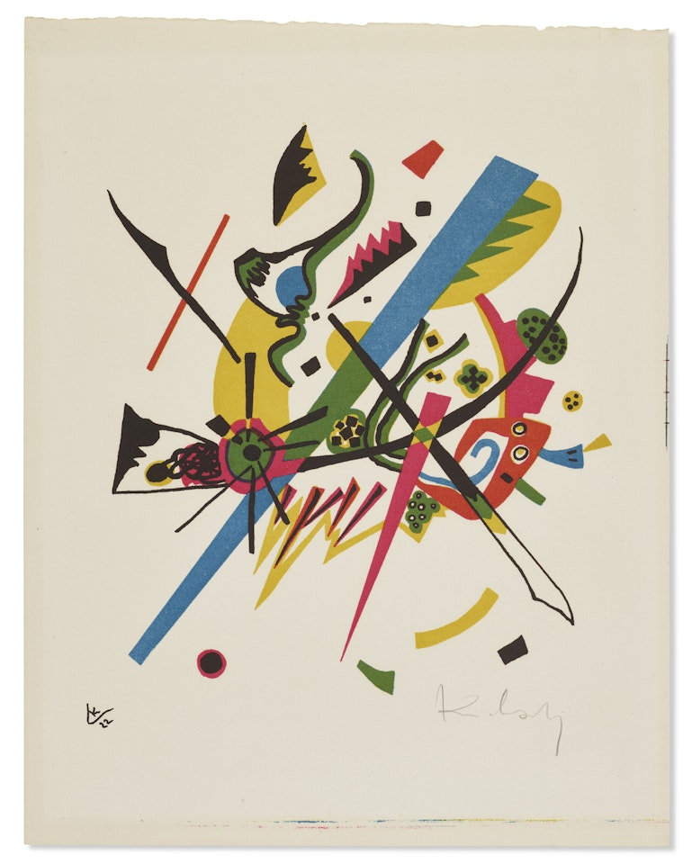 Kleine Welten I, from Kleine Welten by Wassily Kandinsky
