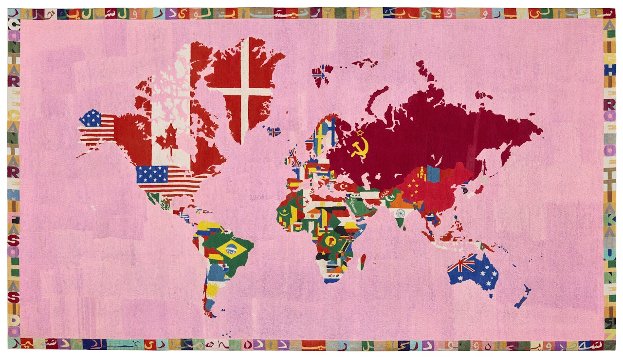 Mappa by Alighiero Boetti