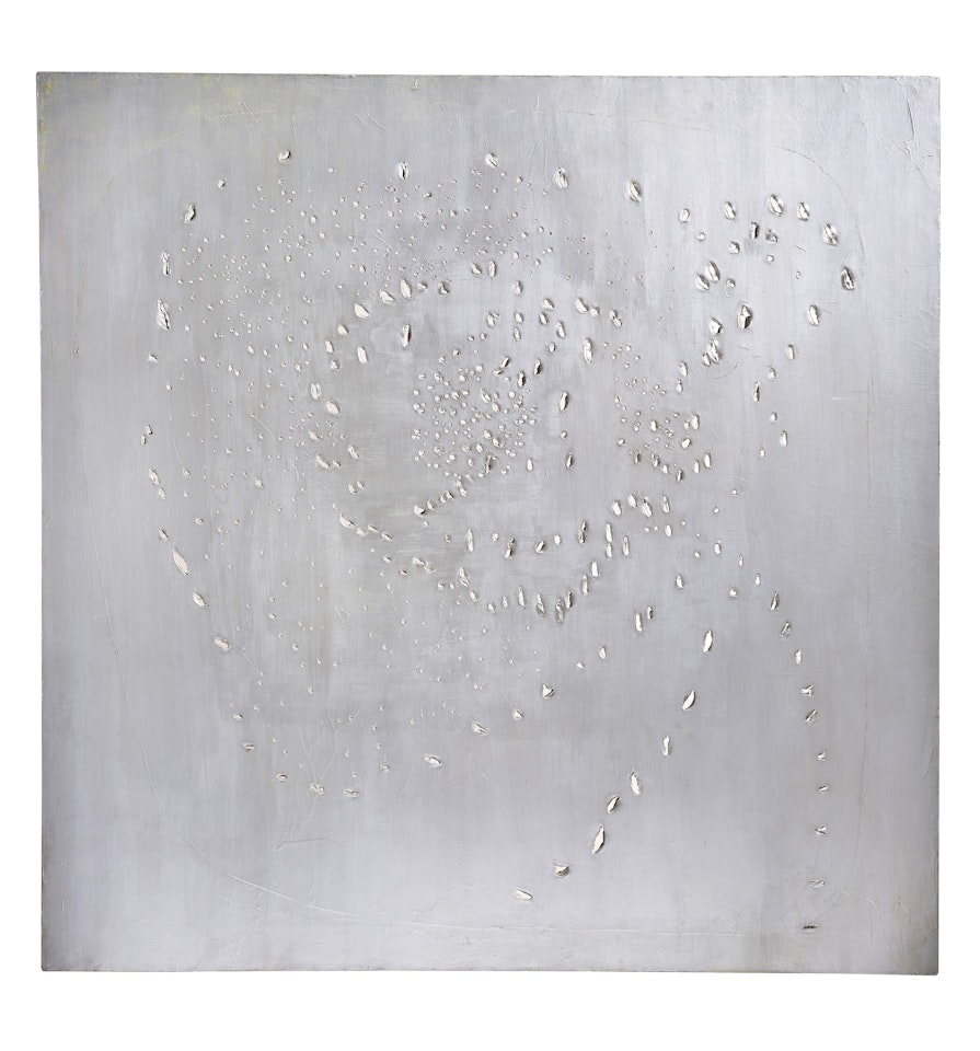 [Concetto spaziale] by Lucio Fontana