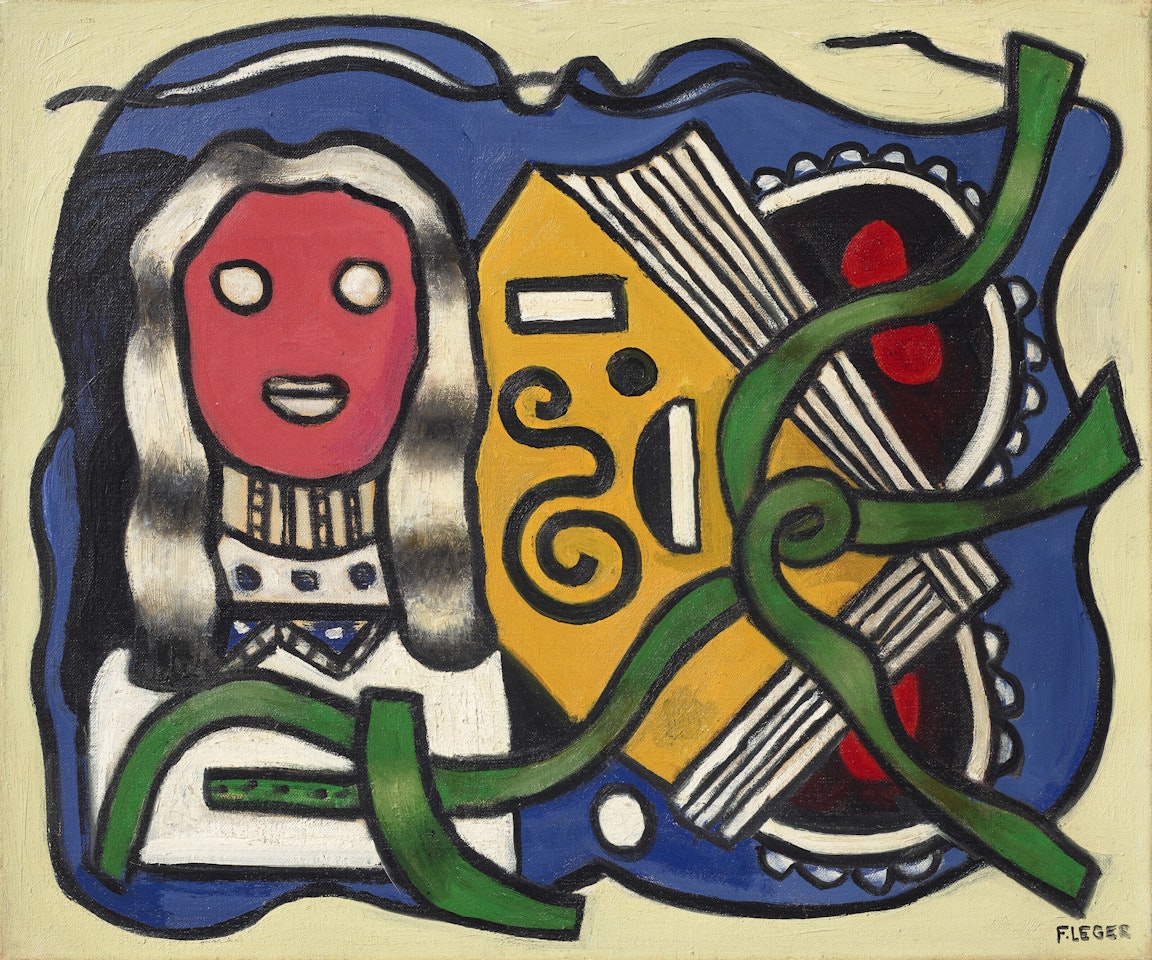 Composition à la poupée by Fernand Leger