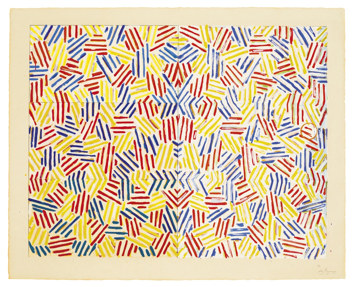 Corpse and Mirror by Jasper Johns