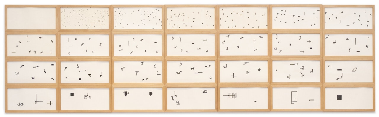 Storia naturale della condensazione by Alighiero Boetti