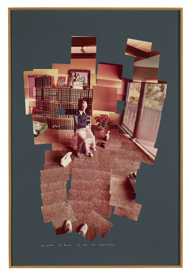 My Mother, Los Angeles, December by David Hockney