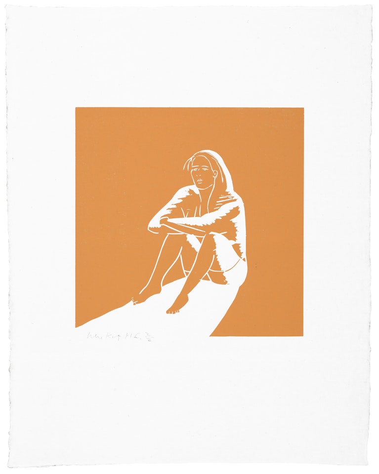 Kym, from Lincolnville Labor Day by Alex Katz