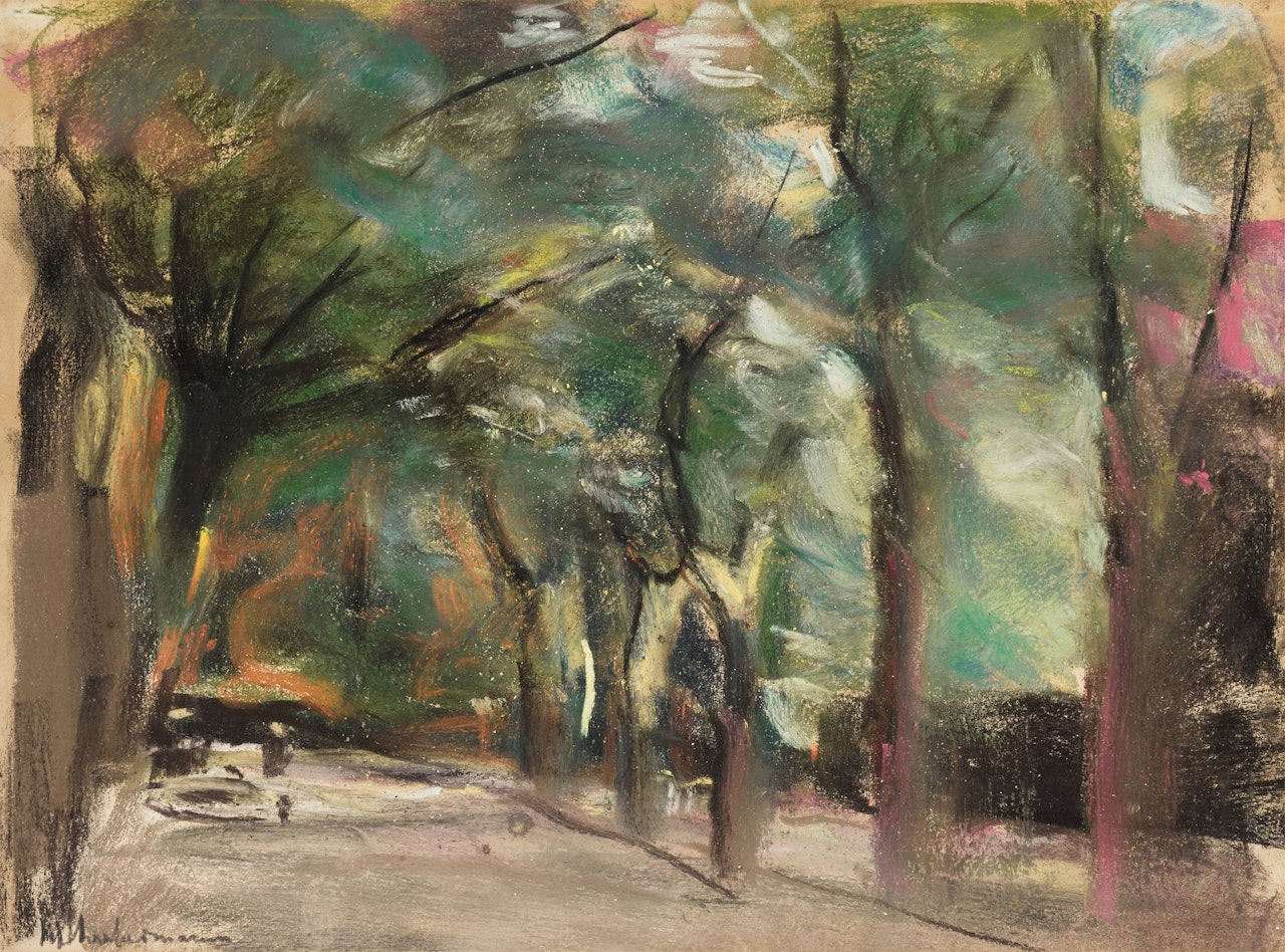 Avenue I by Max Liebermann
