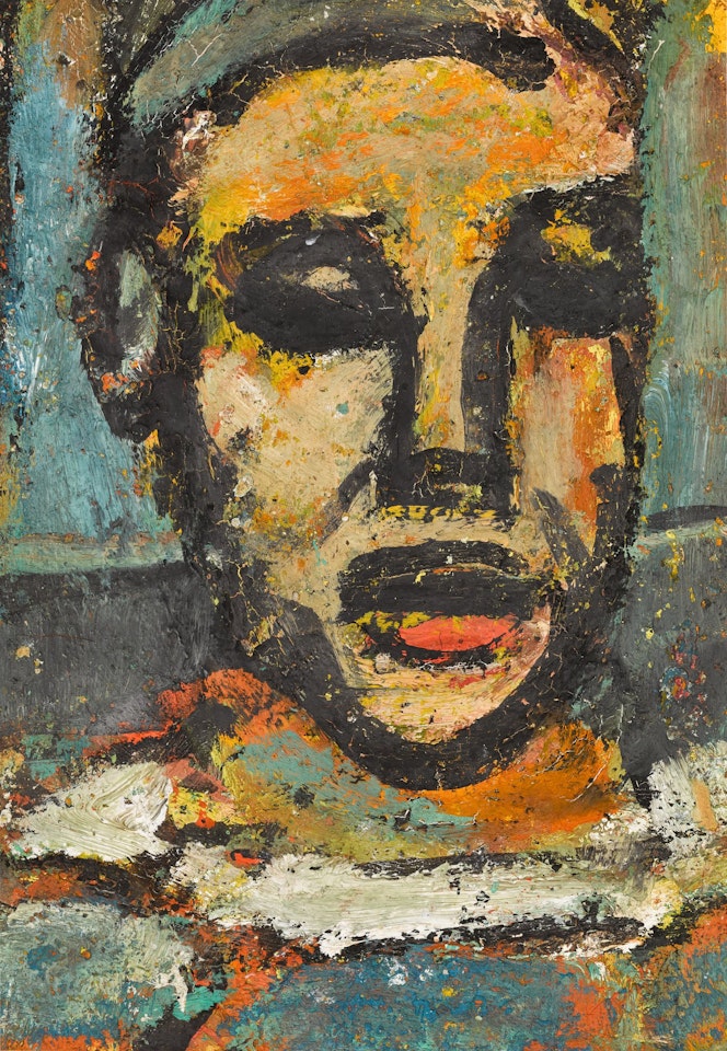 Pancrace (Tête de clown) by Georges Rouault