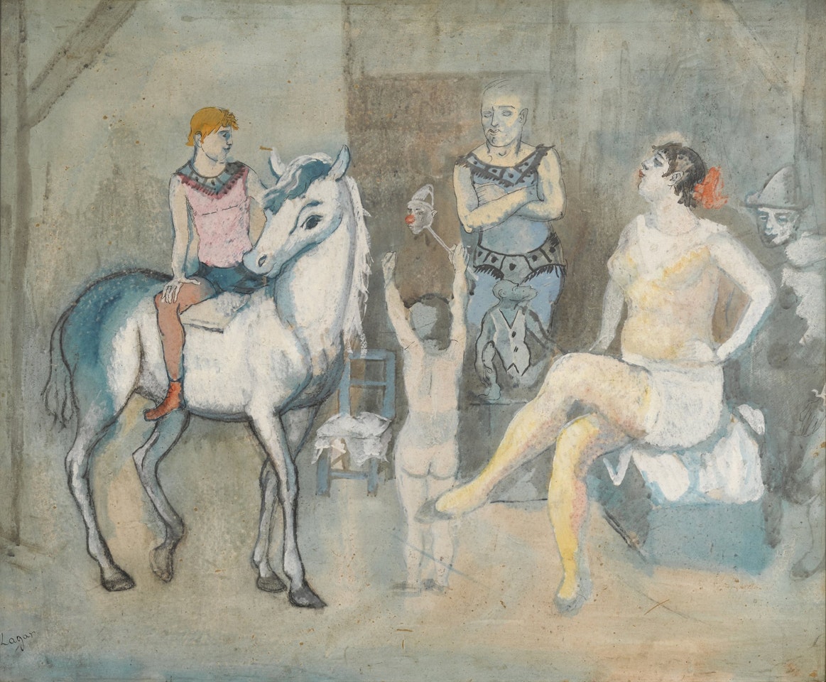 Scène de cirque by Celso Lagar