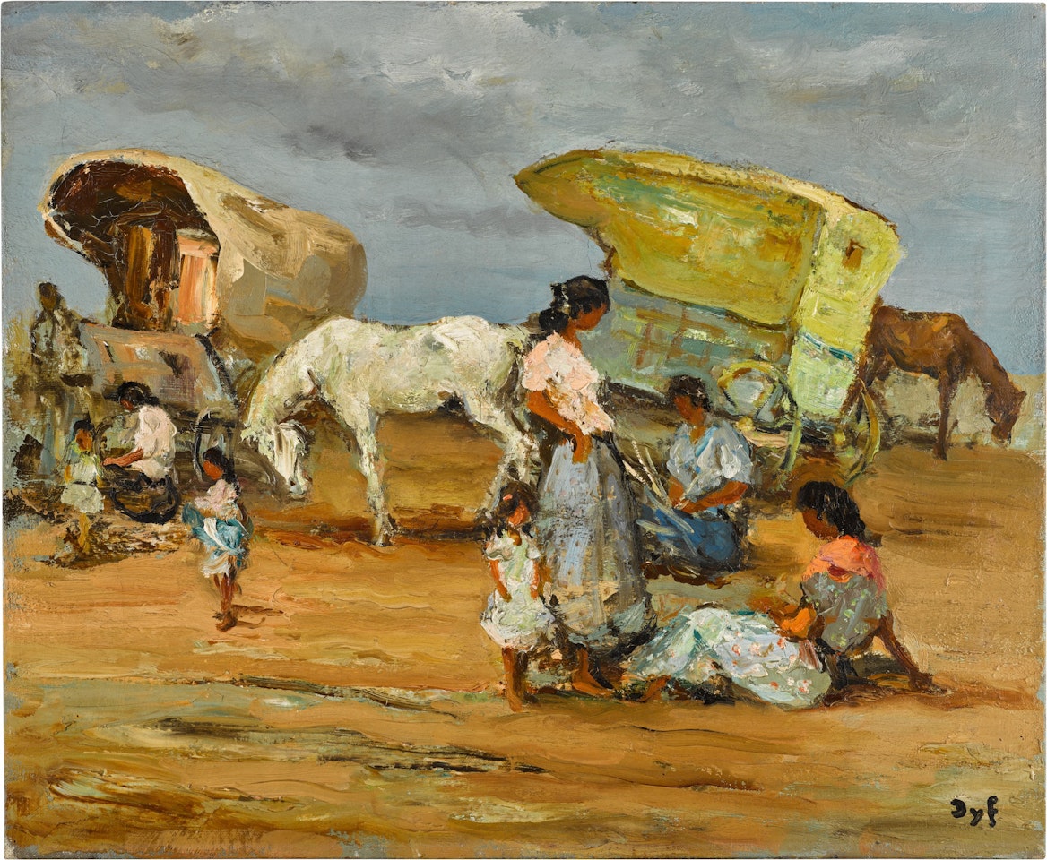 Les gitans by Marcel Dyf