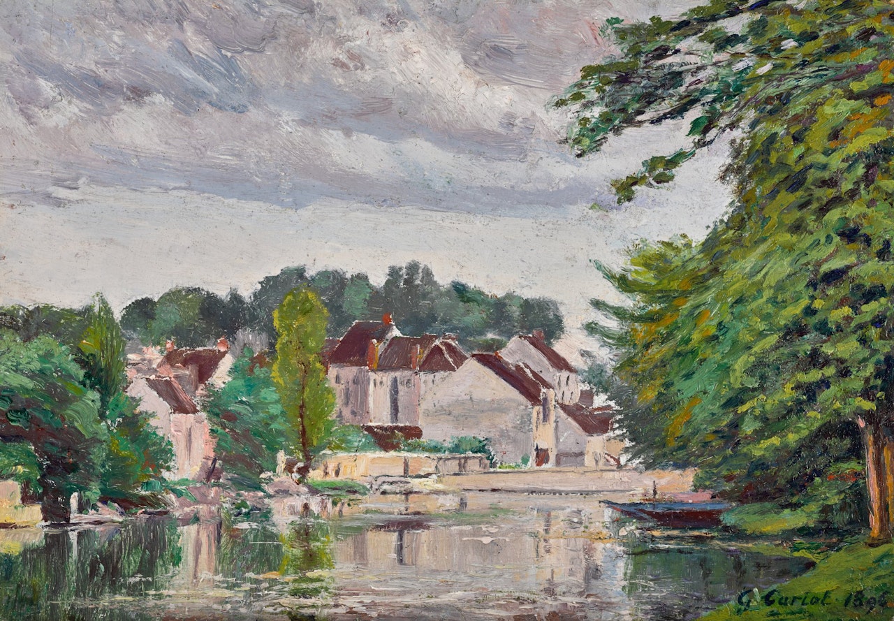 Etude à Nemours by Gustave Cariot