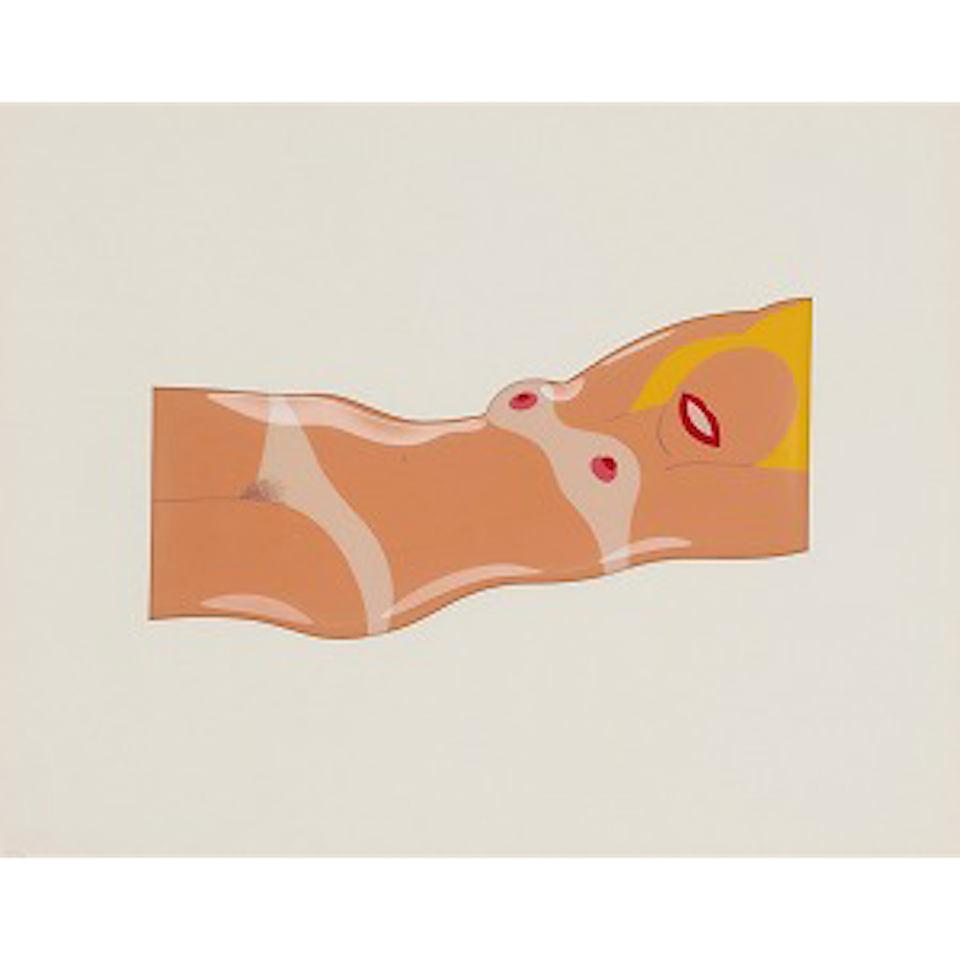 Cut-out Nude by Tom Wesselmann