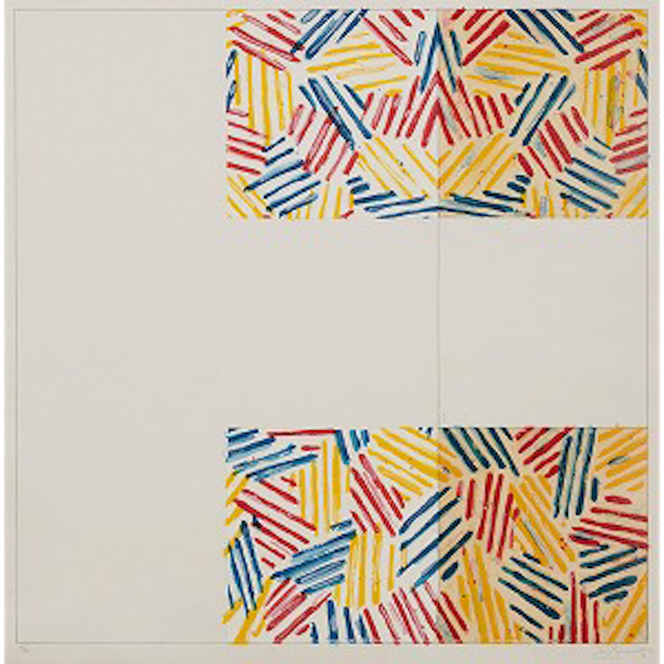 ＃2, from 6 Lithographs (ULAE 175) by Jasper Johns