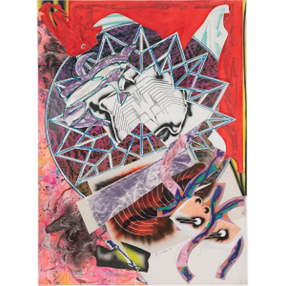 Squid, from the Waves (Axsom 188) by Frank Stella