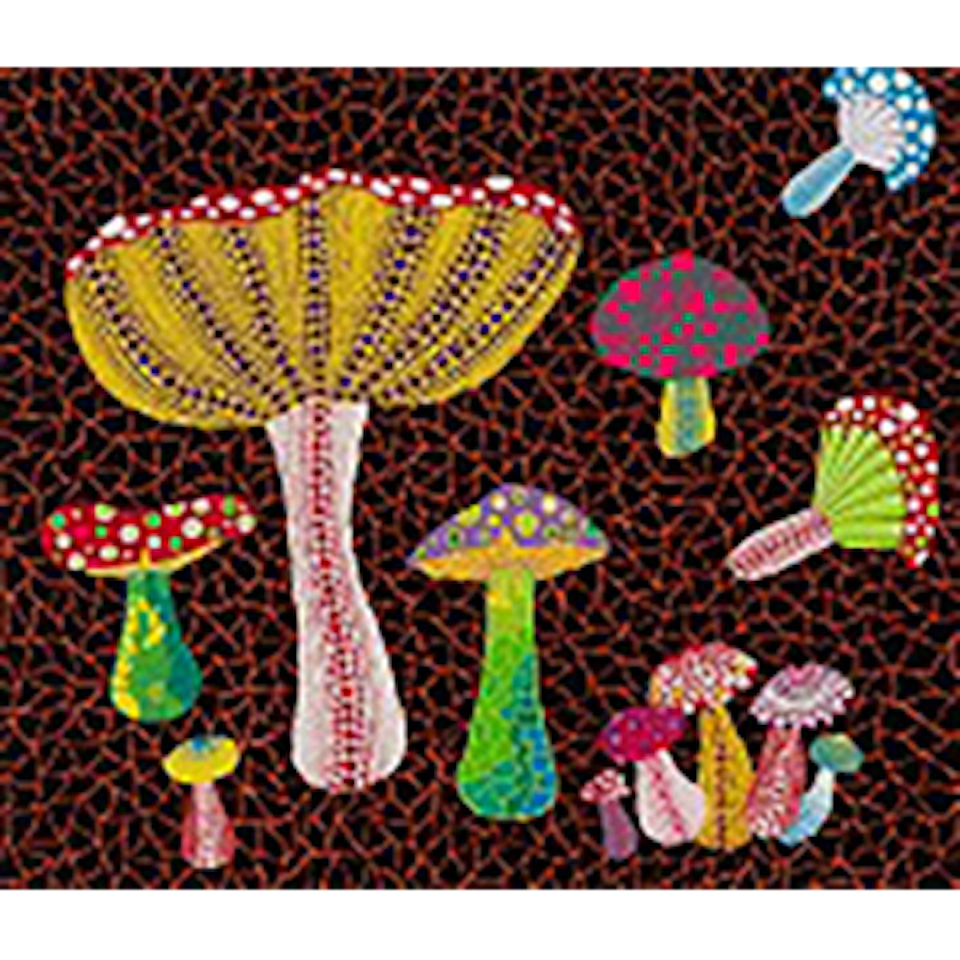 Toadstools (Kusama 138) by Yayoi Kusama