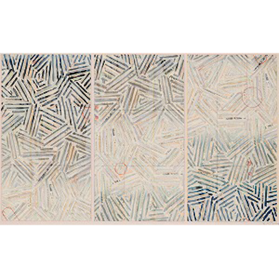 Usuyuki (ULAE 216) by Jasper Johns
