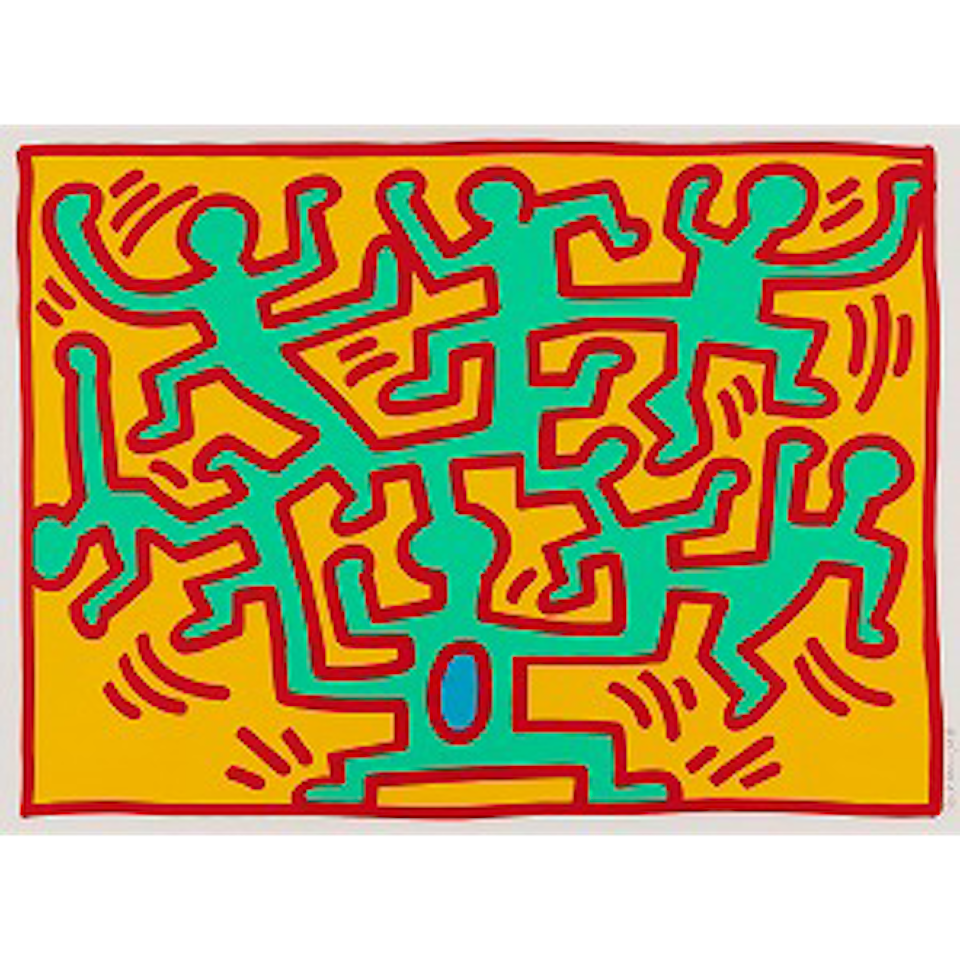 Growing 3 (from Growing set) by Keith Haring