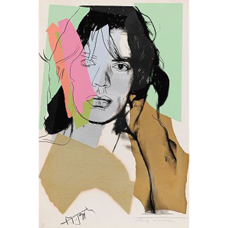 Mick Jagger (F. & S. Ⅱ.140) by Andy Warhol