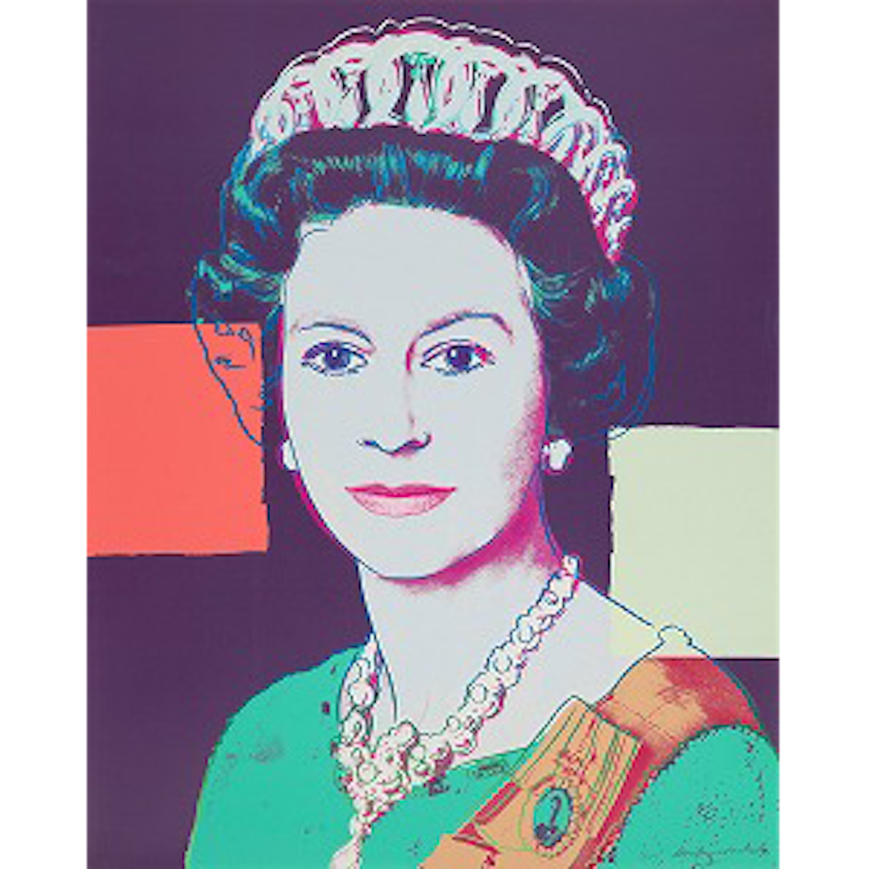 Queen Elizabeth Ⅱ of the United Kingdom, from Reigning Queens (F. & S. Ⅱ.335) by Andy Warhol