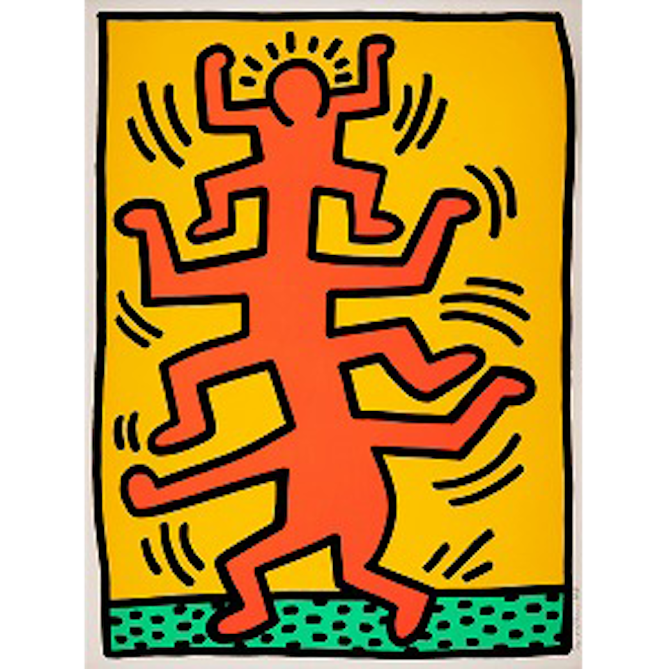 Growing 1 (from Growing set) by Keith Haring