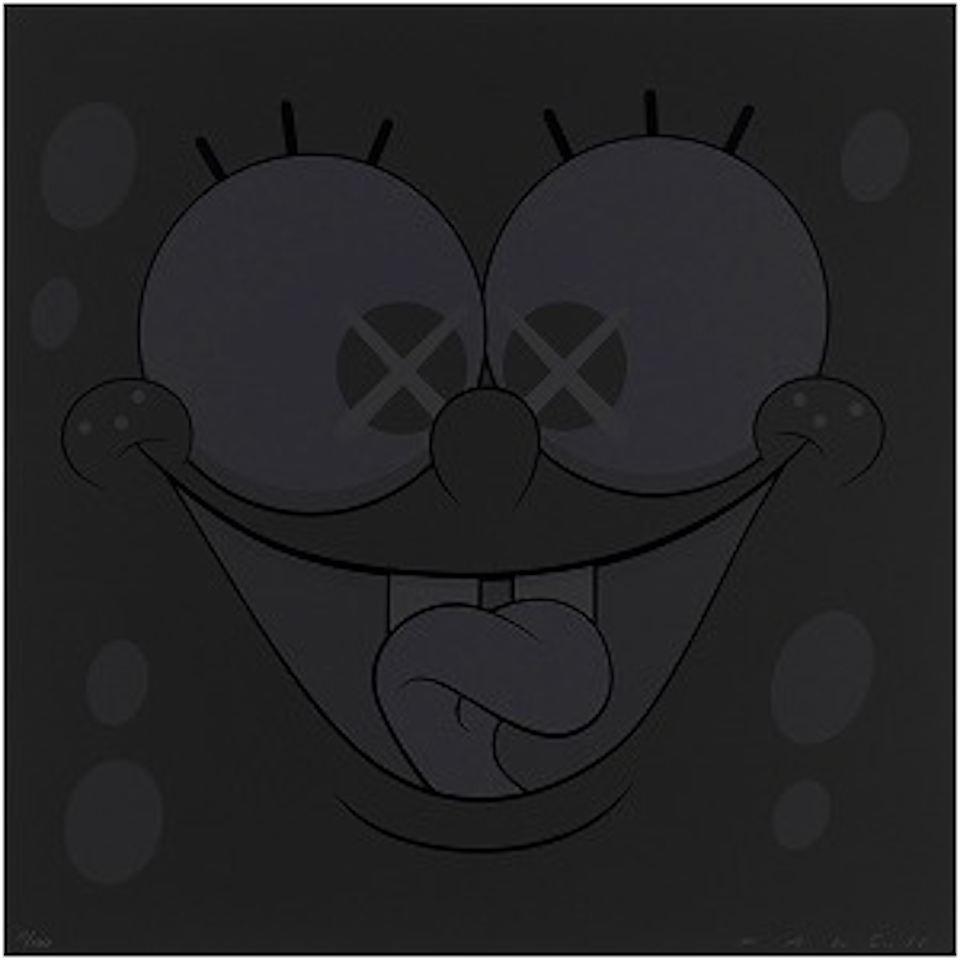 KAWSBOB (Black Version) by Kaws