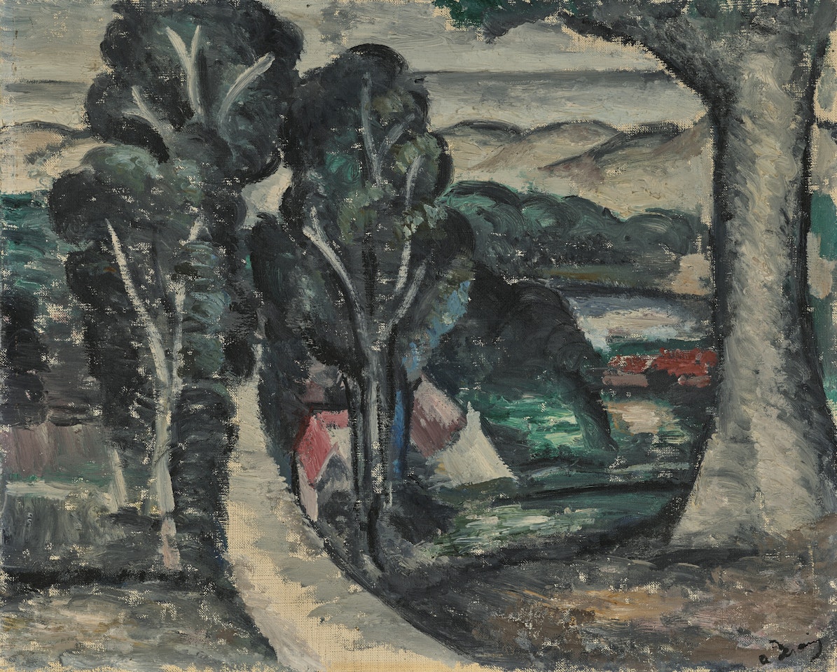 Paysage de Camiers (Pas-de-Calais) by Andre Derain