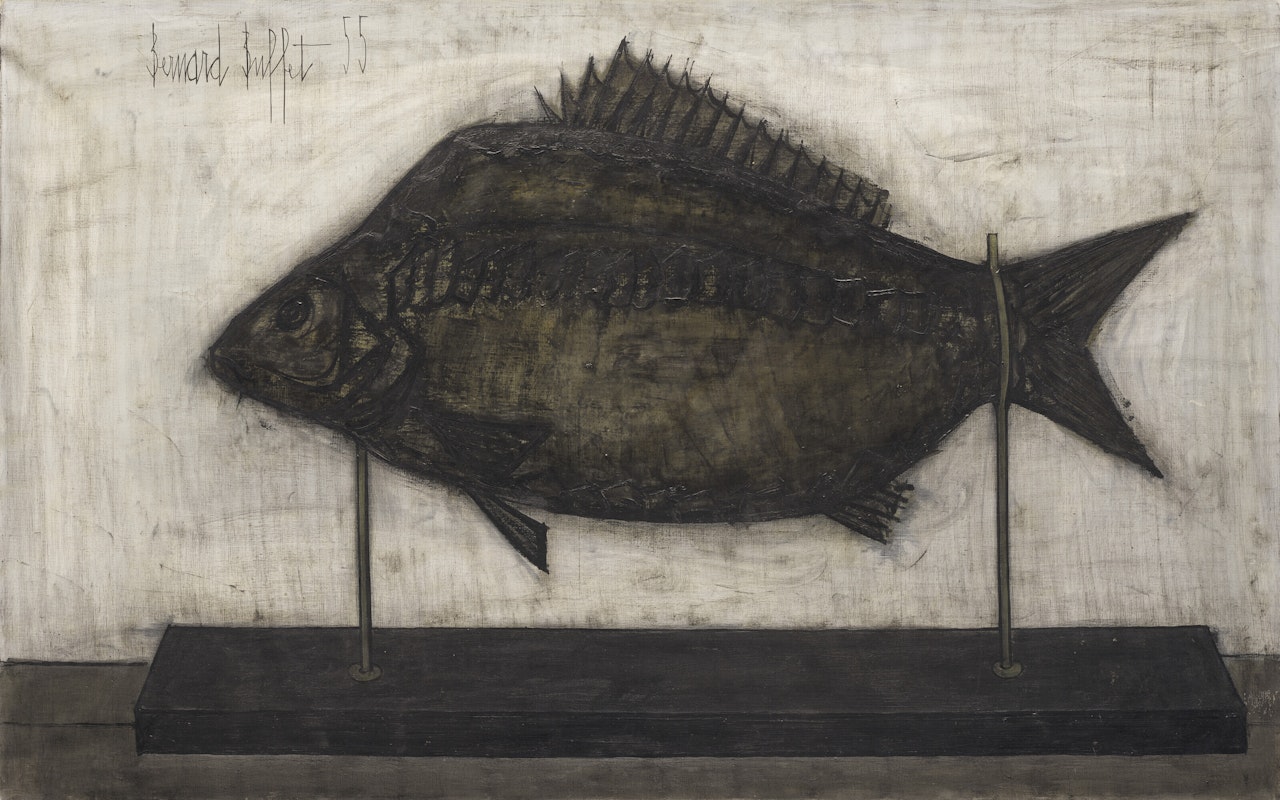 La Carpe by Bernard Buffet
