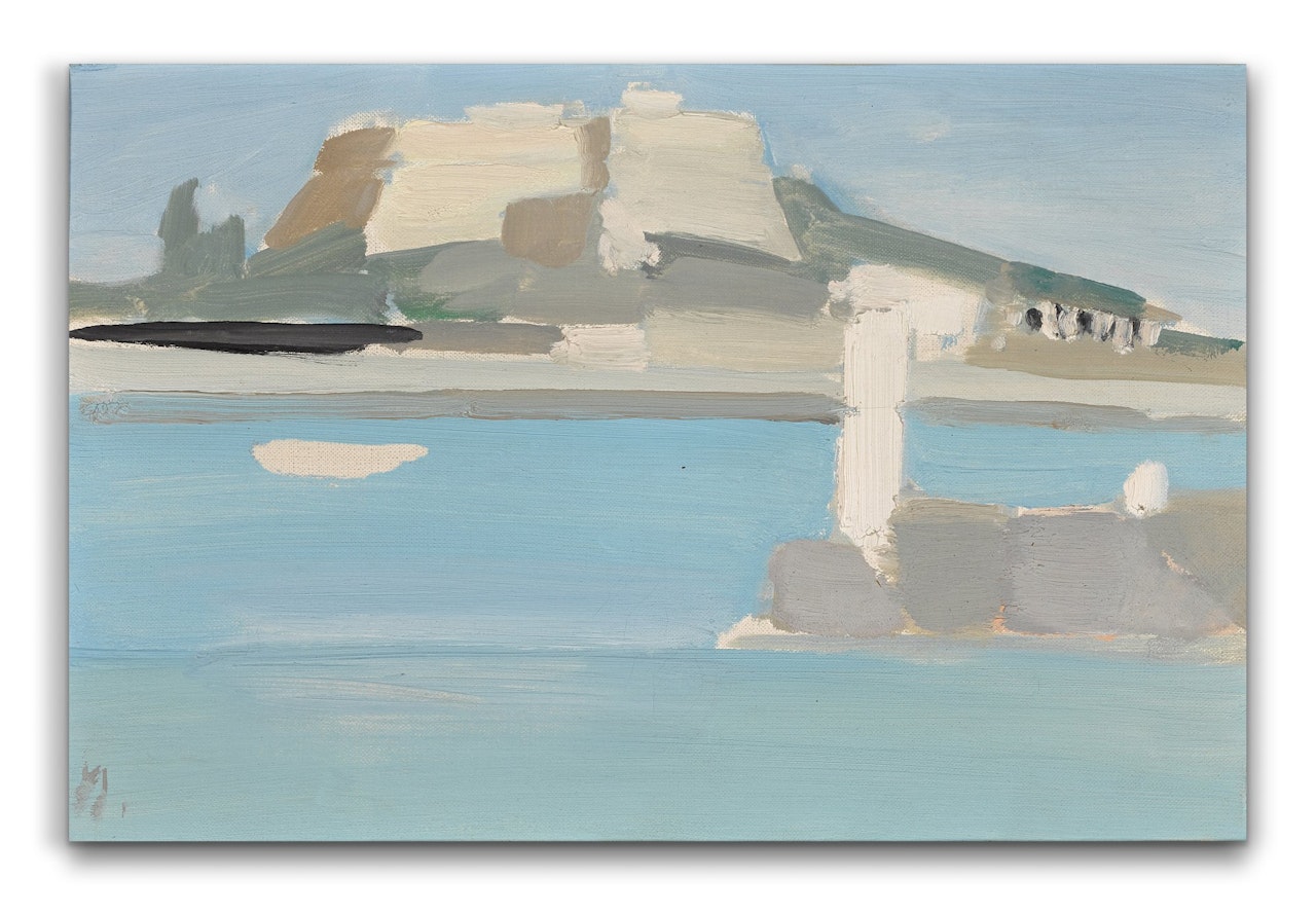 Le Fort Carré à Antibes by Nicolas de Staël