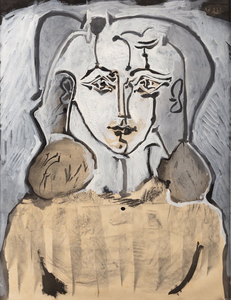 Portrait de jeune femme by Pablo Picasso