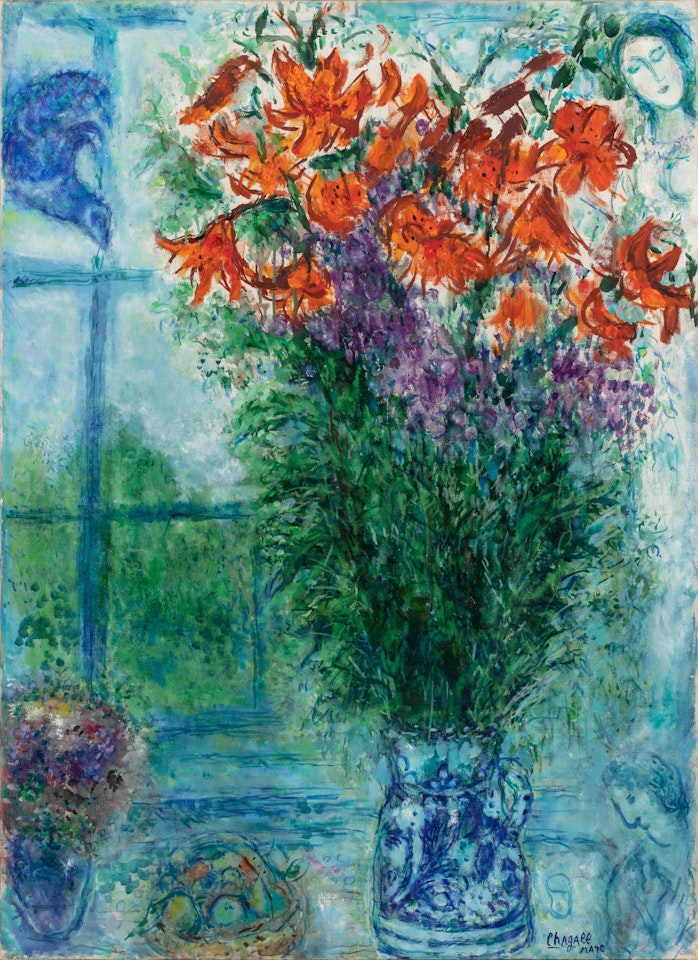 Les fleurs des champs by Marc Chagall