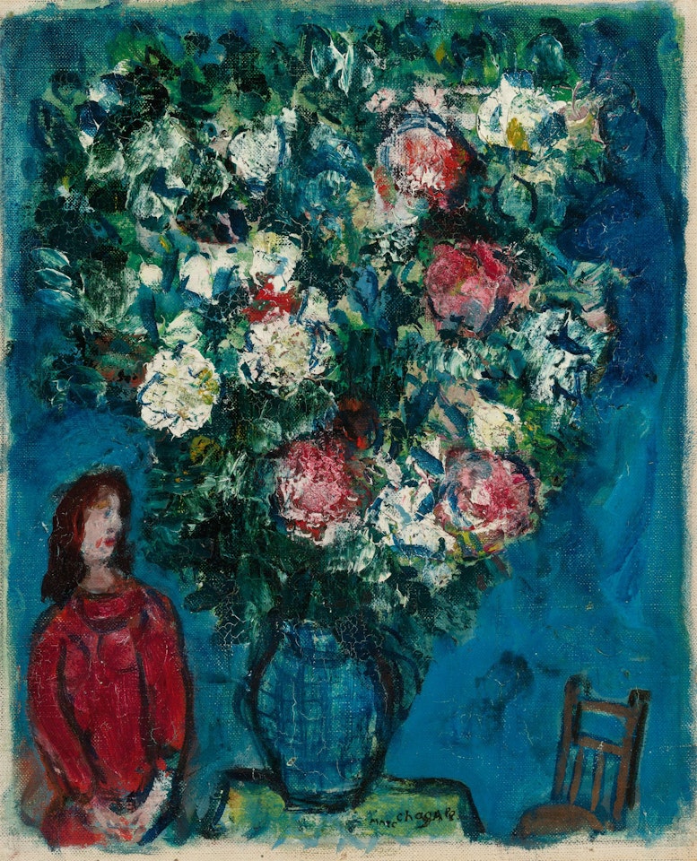 Bella au bouquet by Marc Chagall