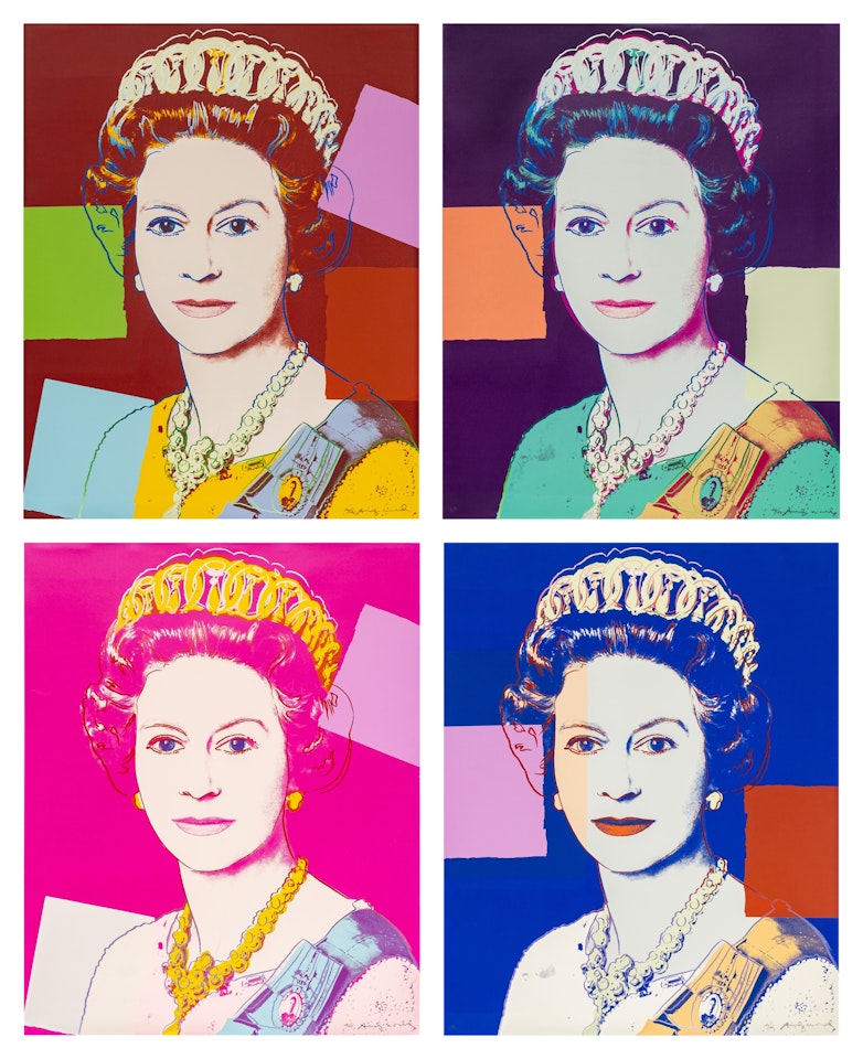 Queen Elizabeth II of the United Kingdom, from Reigning Queens by Andy Warhol