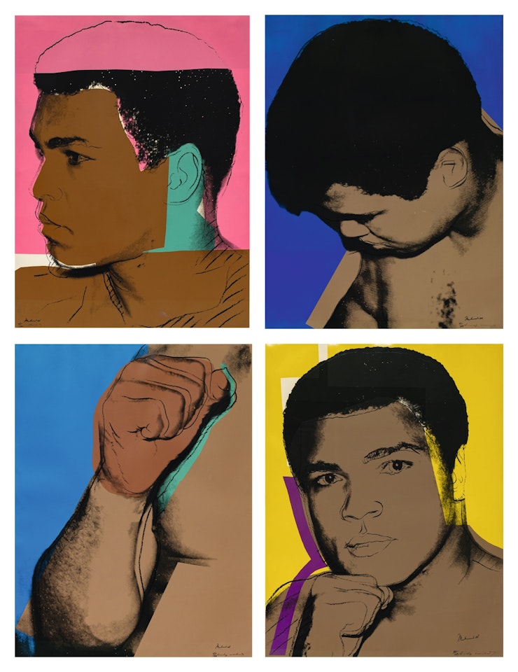 Muhammad Ali by Andy Warhol