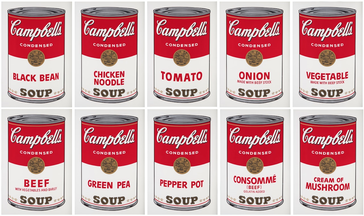 Campbell's Soup I by Andy Warhol