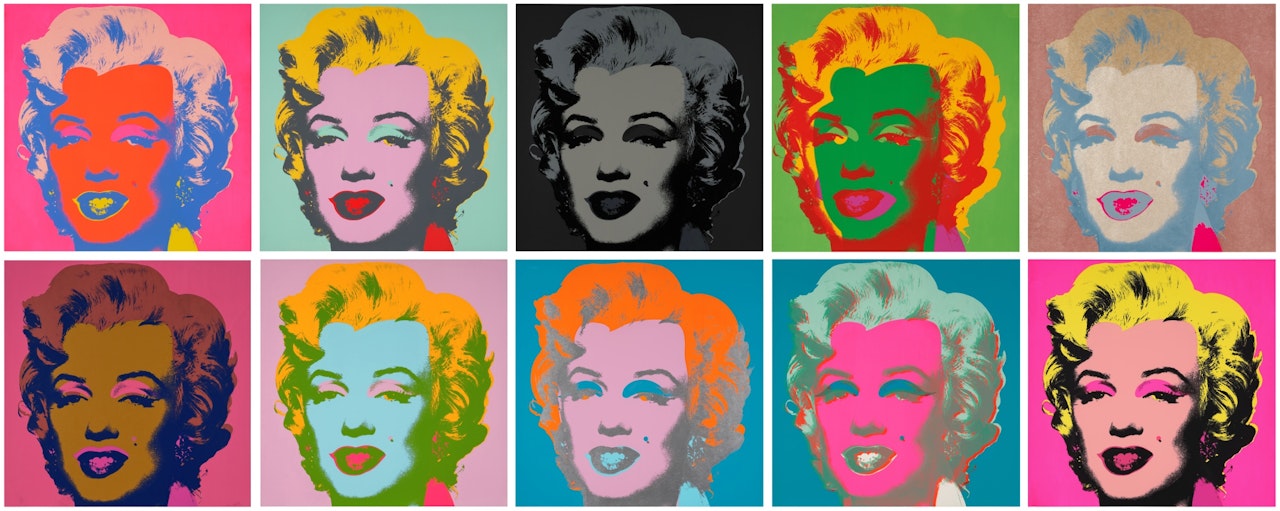 Marilyn Monroe (Marilyn) by Andy Warhol