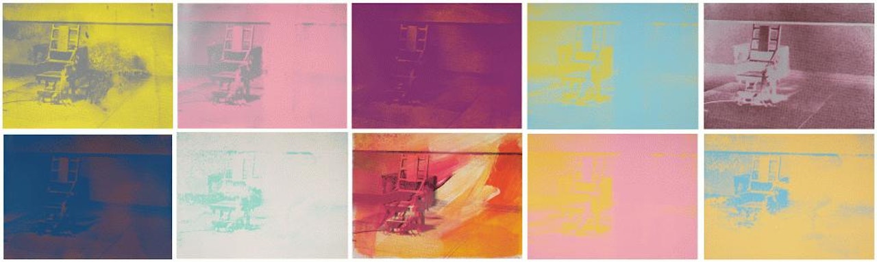 Electric Chairs by Andy Warhol