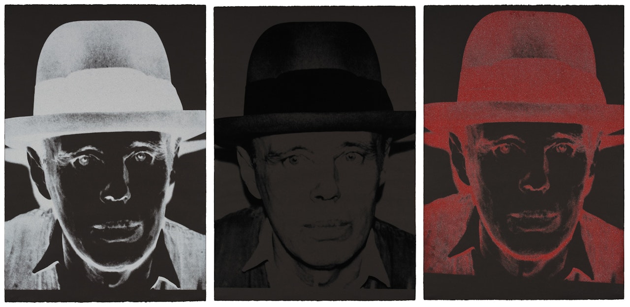 Joseph Beuys by Andy Warhol