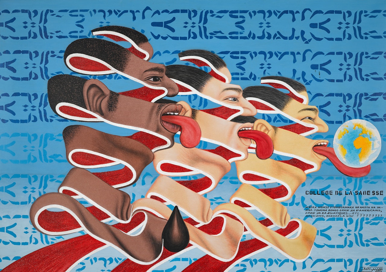 College de La Sagesse by Chéri Samba