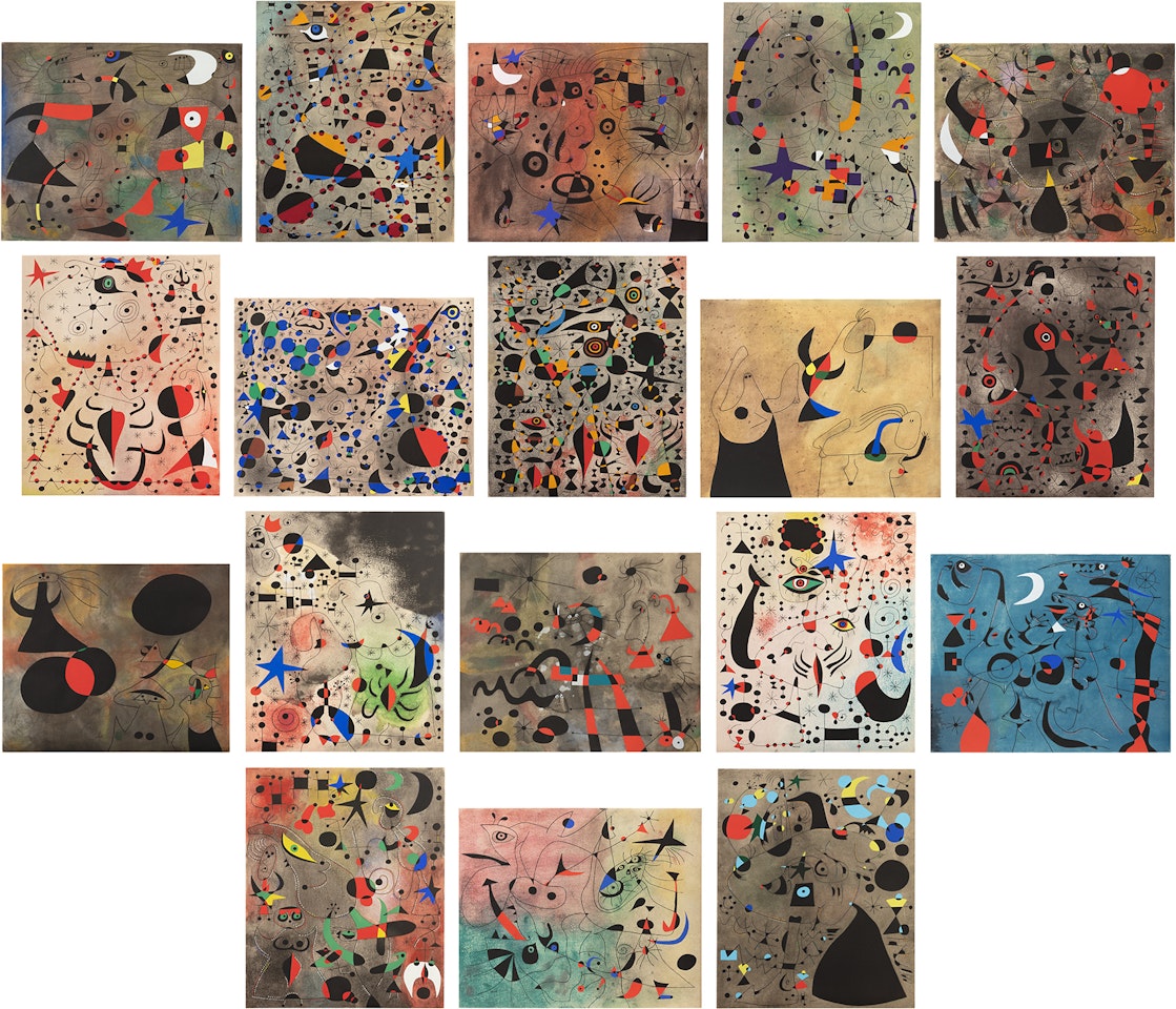 Constellations (M. 260, C. bks 58) by Joan Miró