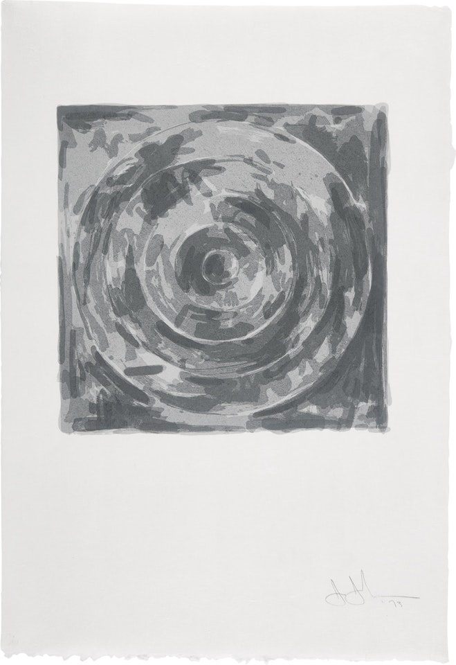 Target, from For Meyer Schapiro (U.L.A.E. 126) by Jasper Johns