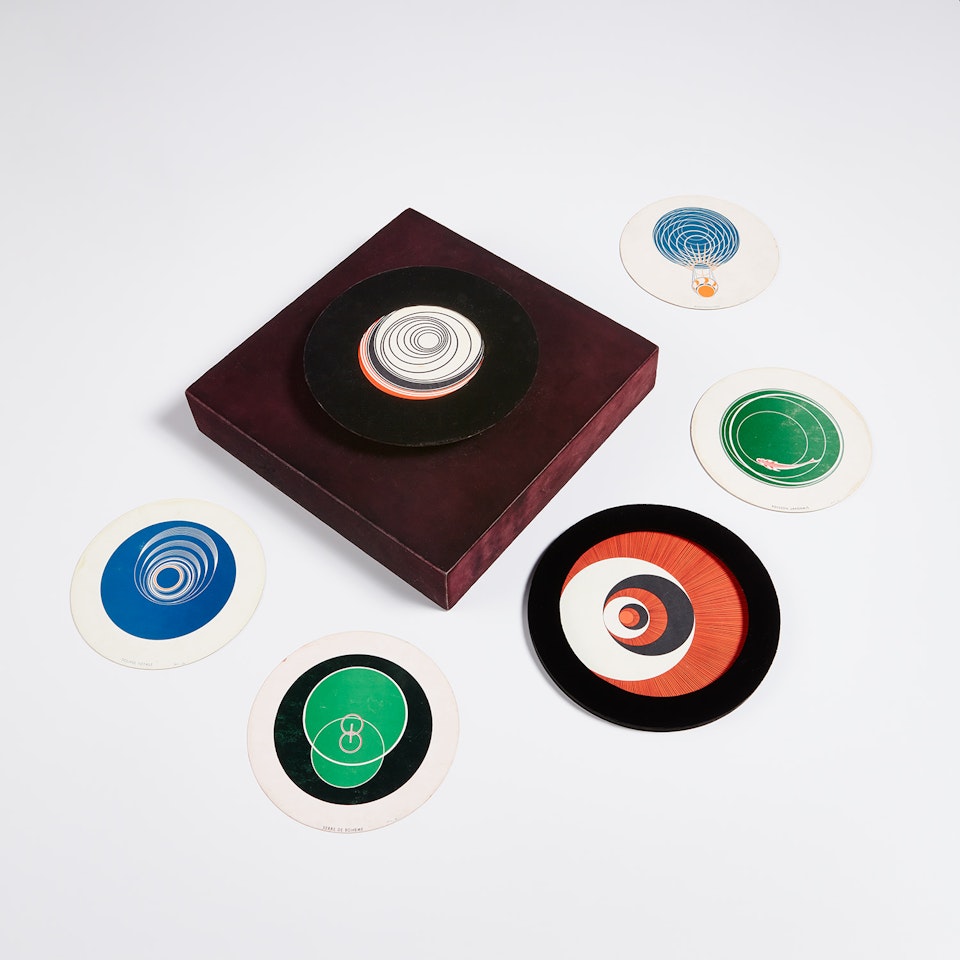 Rotoreliefs (Optical Disks) (S. 441c) by Marcel Duchamp