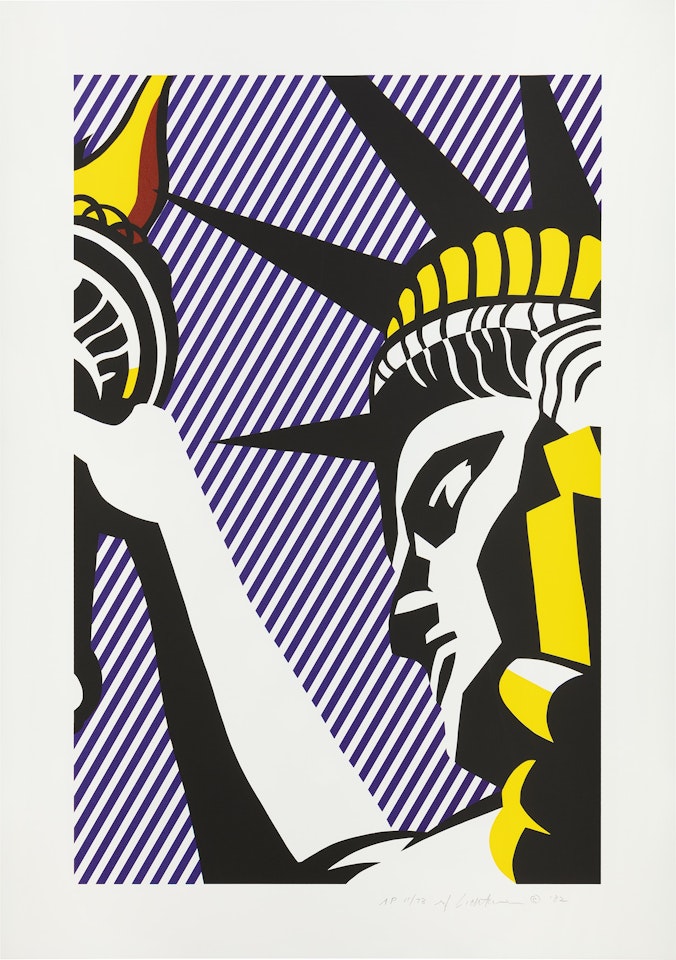 I Love Liberty (C. 192) by Roy Lichtenstein