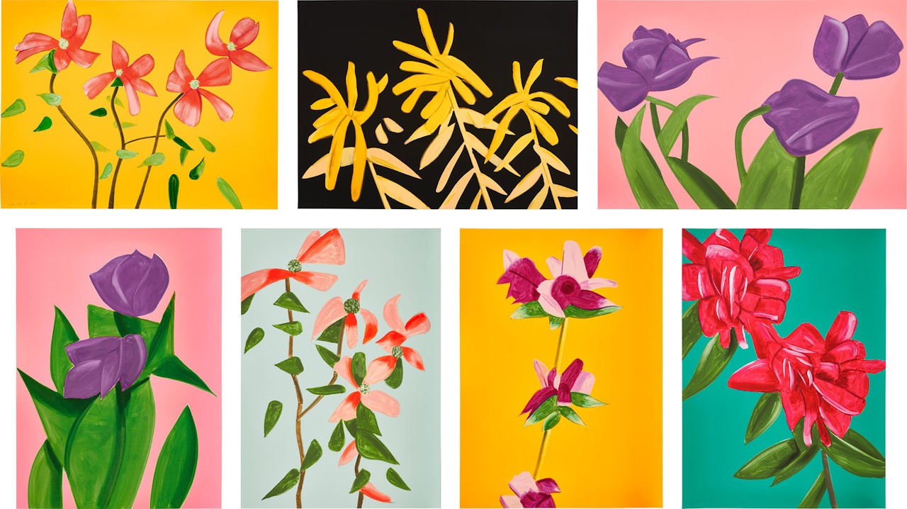 Flowers by Alex Katz