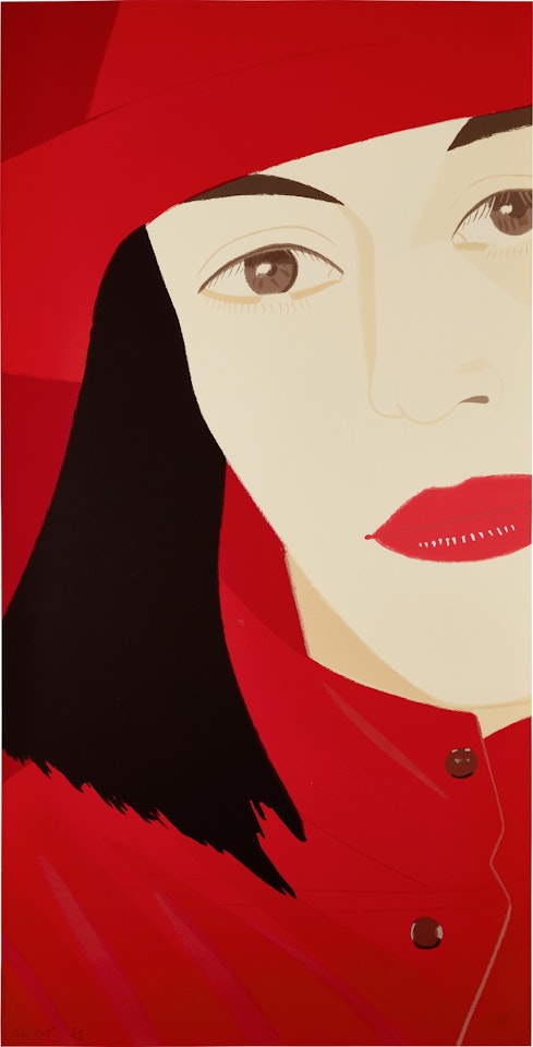 Red Coat (S. 164) by Alex Katz