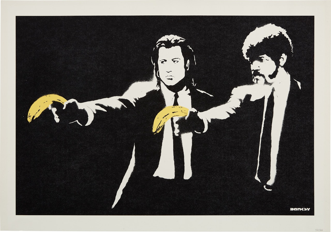 Pulp Fiction by Banksy