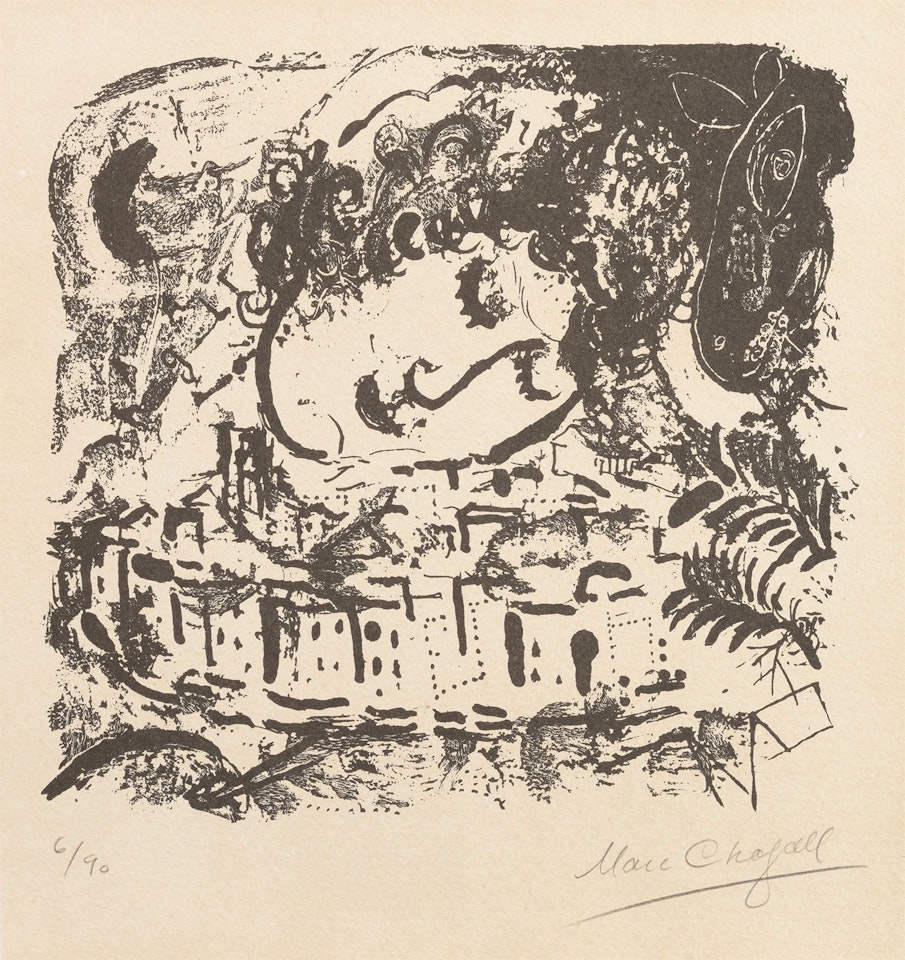 Le Village (The Village) (M. 199) by Marc Chagall