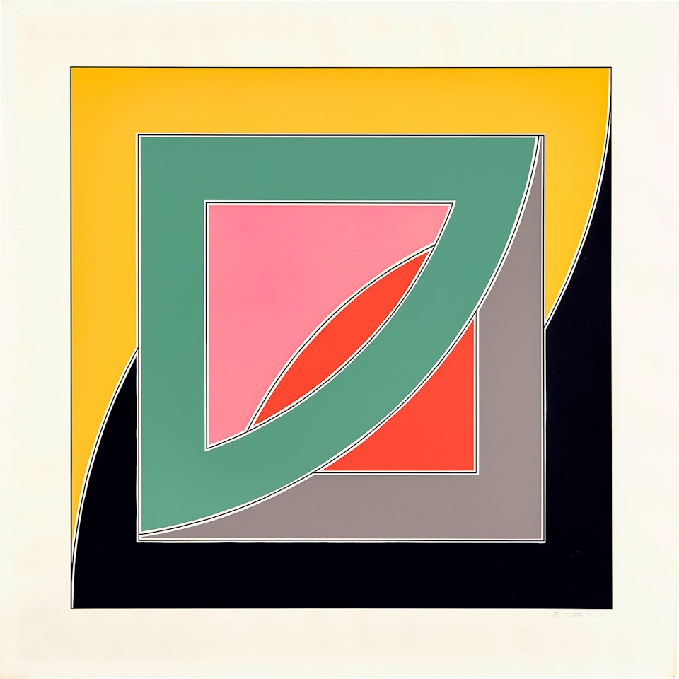 Referendum '70 (G. 229, A. & K. 49) by Frank Stella