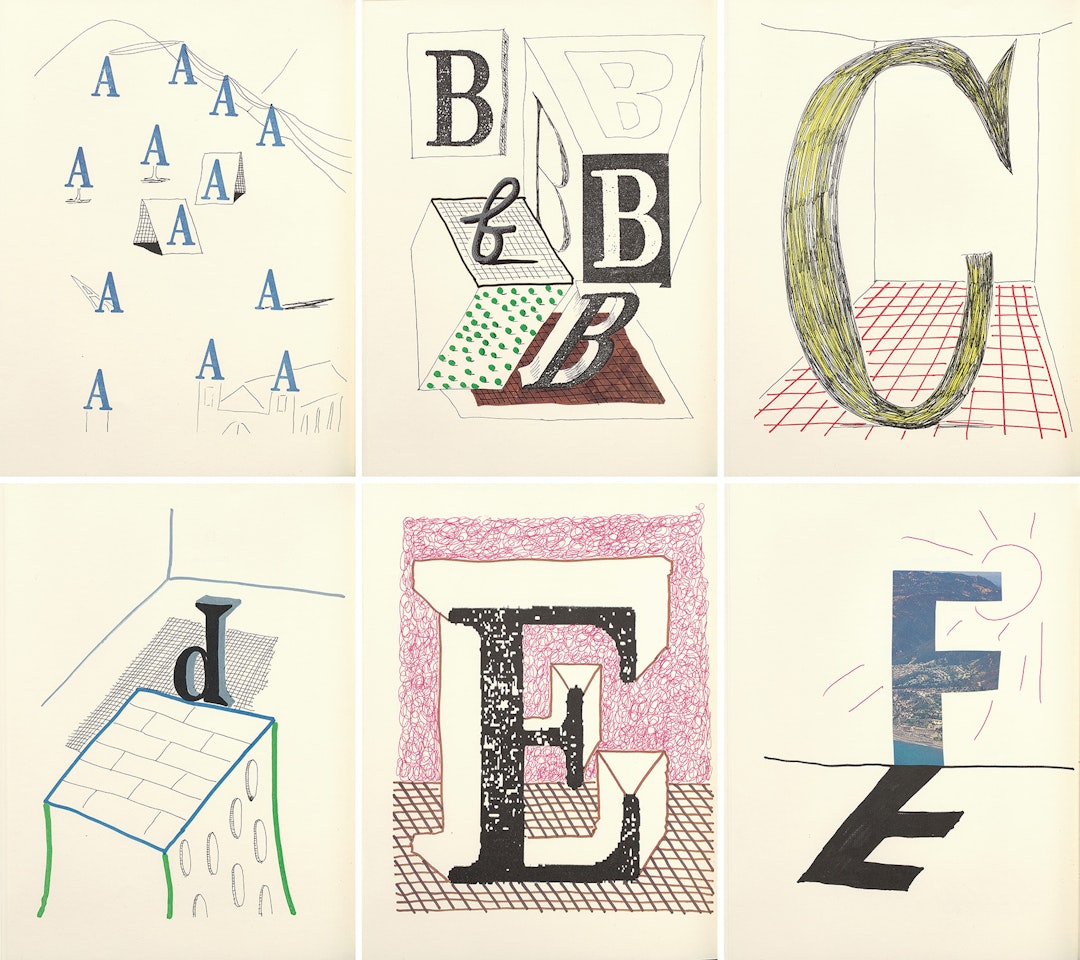 Hockney's Alphabet by David Hockney